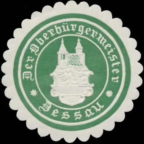 Der Oberbürgermeister Dessau