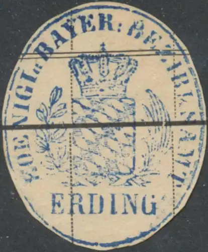 K. Bayer. Bezirksamt Erding