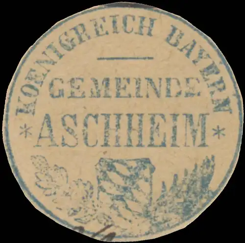 K. Bayern Gemeinde Aschheim