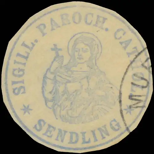 Sigillum parochiae catholicae Sendling