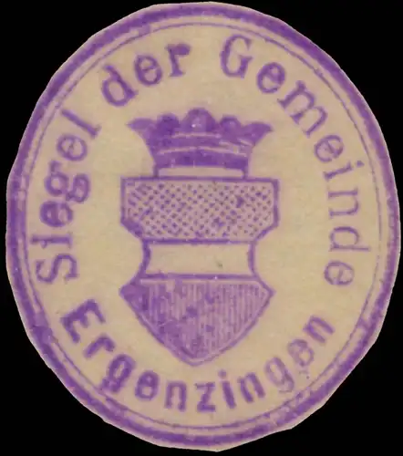 Siegel der Gemeinde Ergenzingen