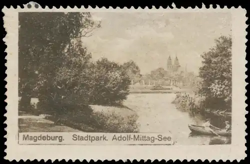 Stadtpark, Adolf-Mittag-See
