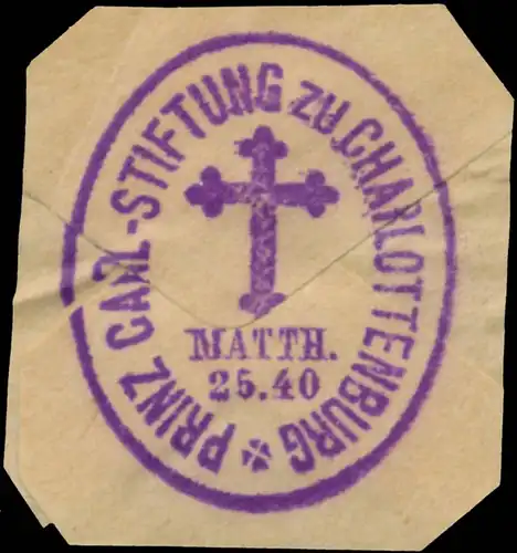 Prinz Carl-Stiftung zu Charlottenburg