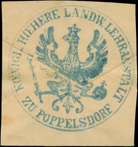 K. Höhere Landwirtschaftliche Lehranstalt zu Poppelsdorf