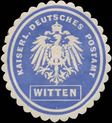 K. Deutsches Postamt Witten