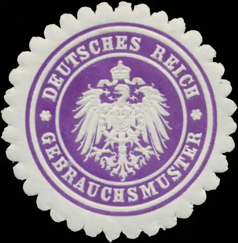 Gebrauchsmuster Deutsches Reich