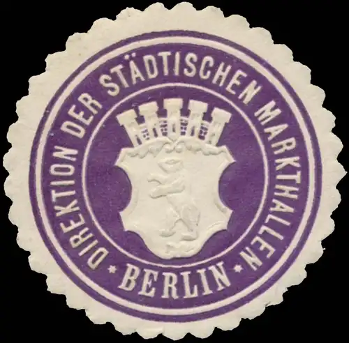 Direktion der Städtischen Markthallen