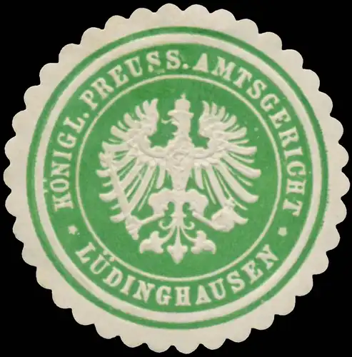 KÃ¶nigl. Preuss. Amtsgericht LÃ¼dinghausen