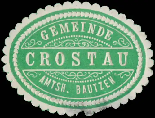 Gemeinde Crostau Amtsh. Bautzen