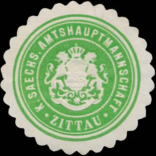 K. SÃ¤chs. Amtshauptmannschaft Zittau