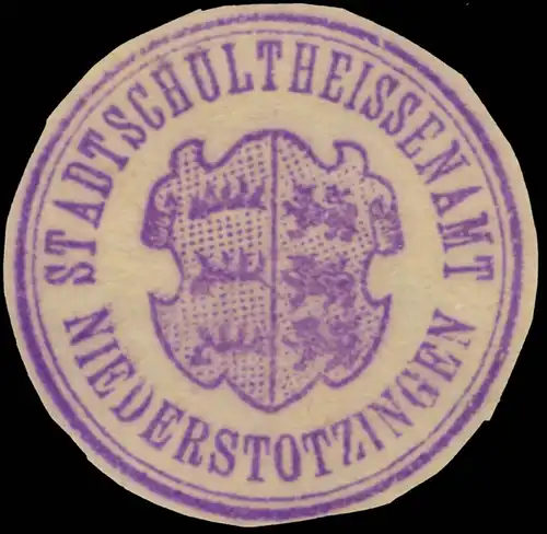 Stadtschultheissenamt Niederstotzingen