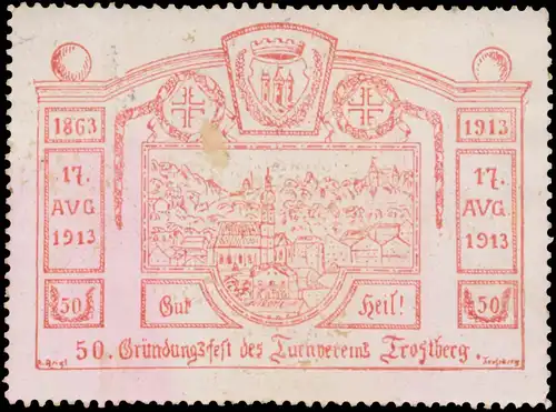 50. GrÃ¼ndungsfest des Turnvereins Trostberg