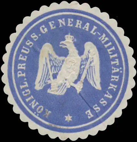 K.Pr. General-MilitÃ¤rkasse