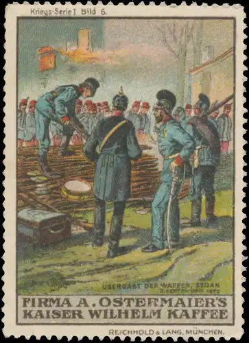 Ãbergabe der Waffen in Sedan am 2. September 1870