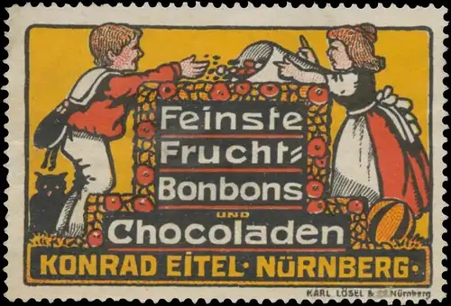 Feinste Fruchtbonbons und Chocoladen