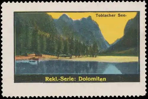 Toblacher See