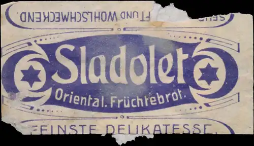 Sladolet orientalische Früchtebrot