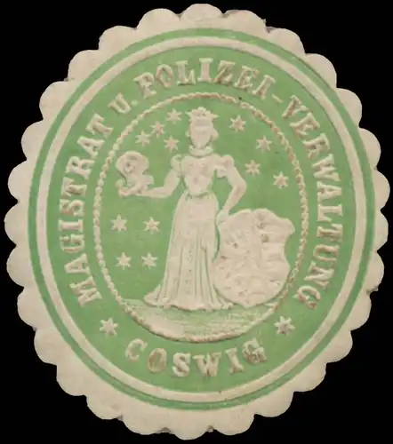 Magistrat und Polizei-Verwaltung Coswig