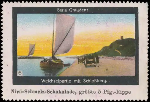 Weichselpartie mit SchloÃberg