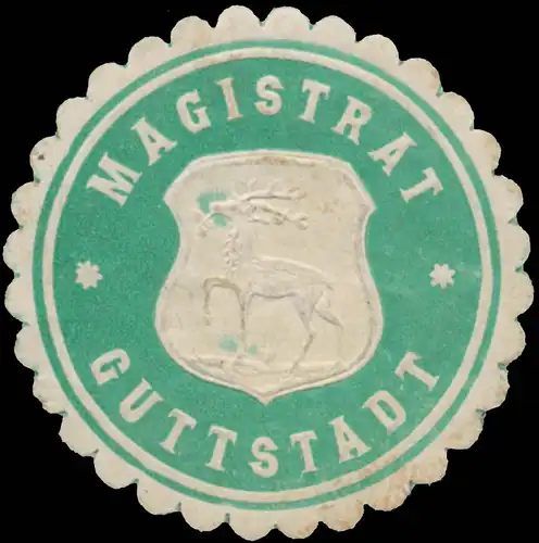 Magistrat Guttstadt in OstpreuÃen