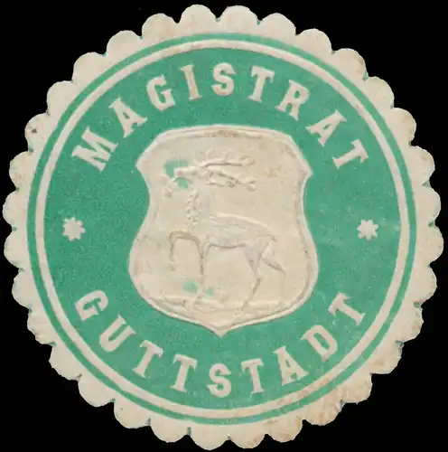 Magistrat Guttstadt in OstpreuÃen