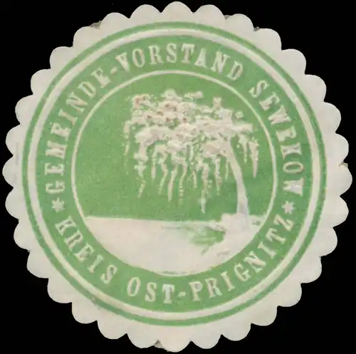 Gemeinde-Vorstand Sewekow Kreis Ost-Prignitz