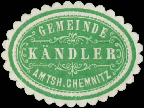 Gemeinde Kändler Amtsh. Chemnitz