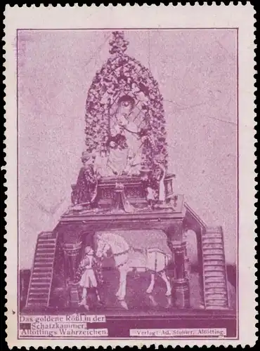 Das goldene RöÃl in der Schatzkammer