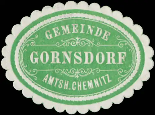 Gemeinde Gornsdorf Amtsh. Chemnitz