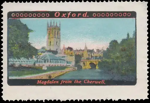 Magdalen from the Cherwell