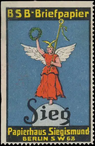 BSB Briefpapier Sieg