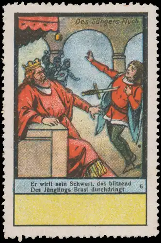 Ludwig Uhland: Des Sängers Fluch