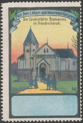 Die Grabstätte Bismarcks in Friedrichsruh