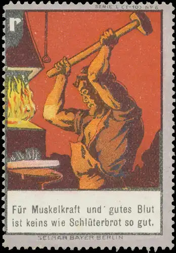 Für Muskelkraft und gutes Blut?