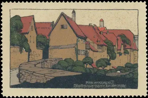 Stadtmauerpartie an der HÃ¶lle