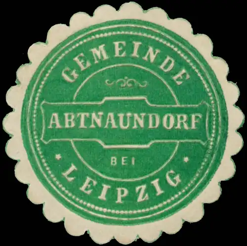 Gemeinde Abtnaundorf bei Leipzig