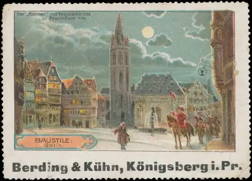 Der RÃ¶mer mit Nicolaikirche in Frankfurt/Main