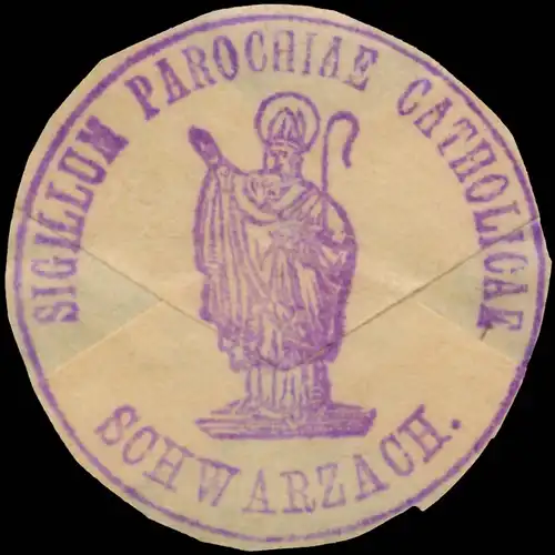 Sigillum parochiae catholigue Schwarzach