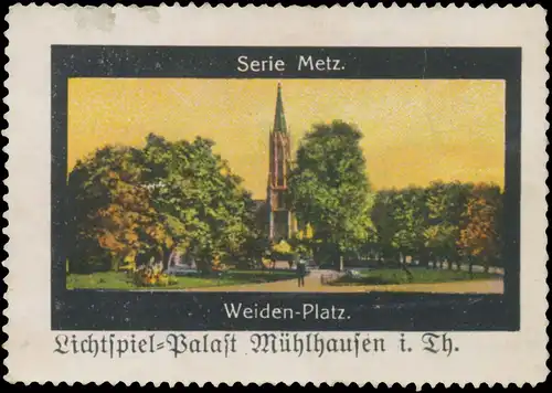 Weidenplatz in Metz