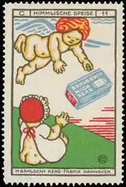 Engel mit Milch Kekse