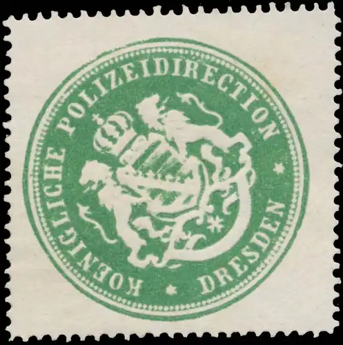 KÃ¶nigl. Polizeidirection Dresden