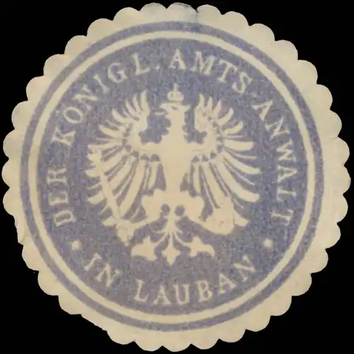 Der K. Amtsanwalt in Lauban