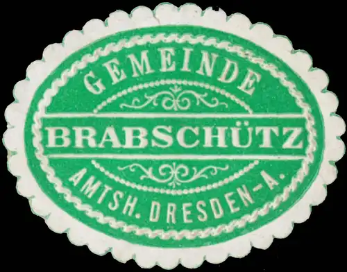 Gemeinde Brabschütz Amtsh. Dresden-A