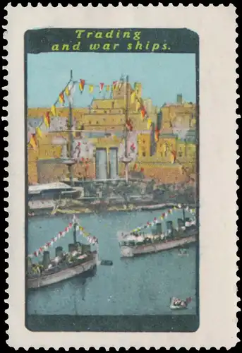 Trading and war ships, Schiff