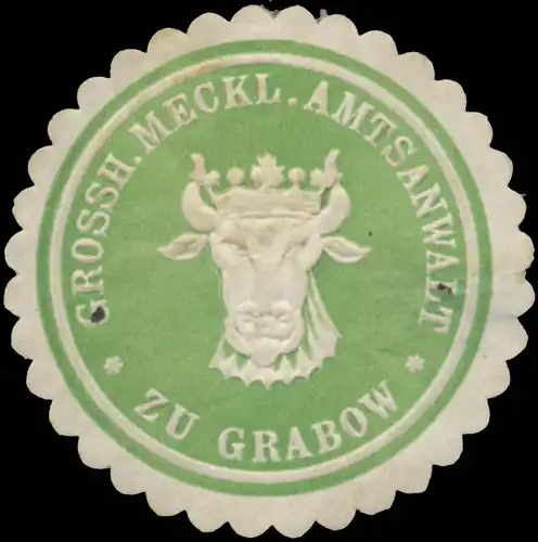 Grossh. Meckl. Amtsanwalt zu Grabow