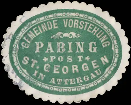 Gemeindevorstehung Pabing Post St. Georgen