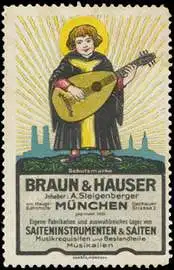 Saiteninstrumenten & Saiten Braun & Hauser