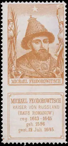 Michael Feodorowitsch Kaiser von RuÃland