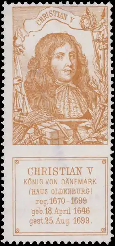 Christian V. KÃ¶nig von DÃ¤nemark