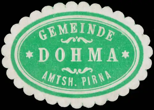 Gemeinde Dohma Amtsh. Pirna